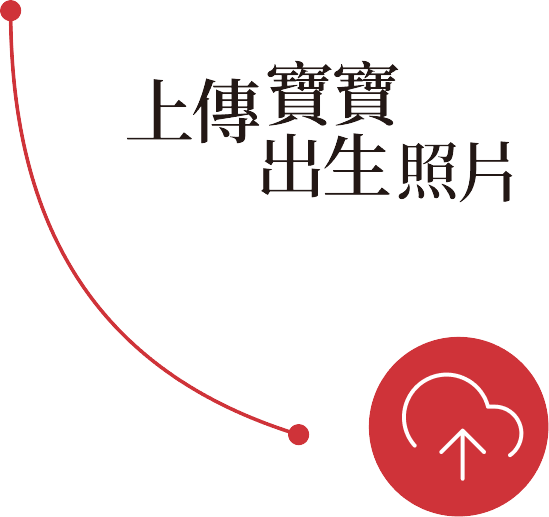 上傳寶寶出生照片